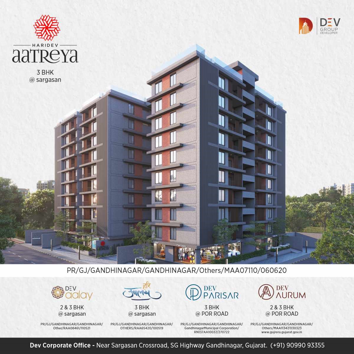 Experience a Harmonious Living Experience at Haridev Aatreya by Dev Group in Gandhinagar