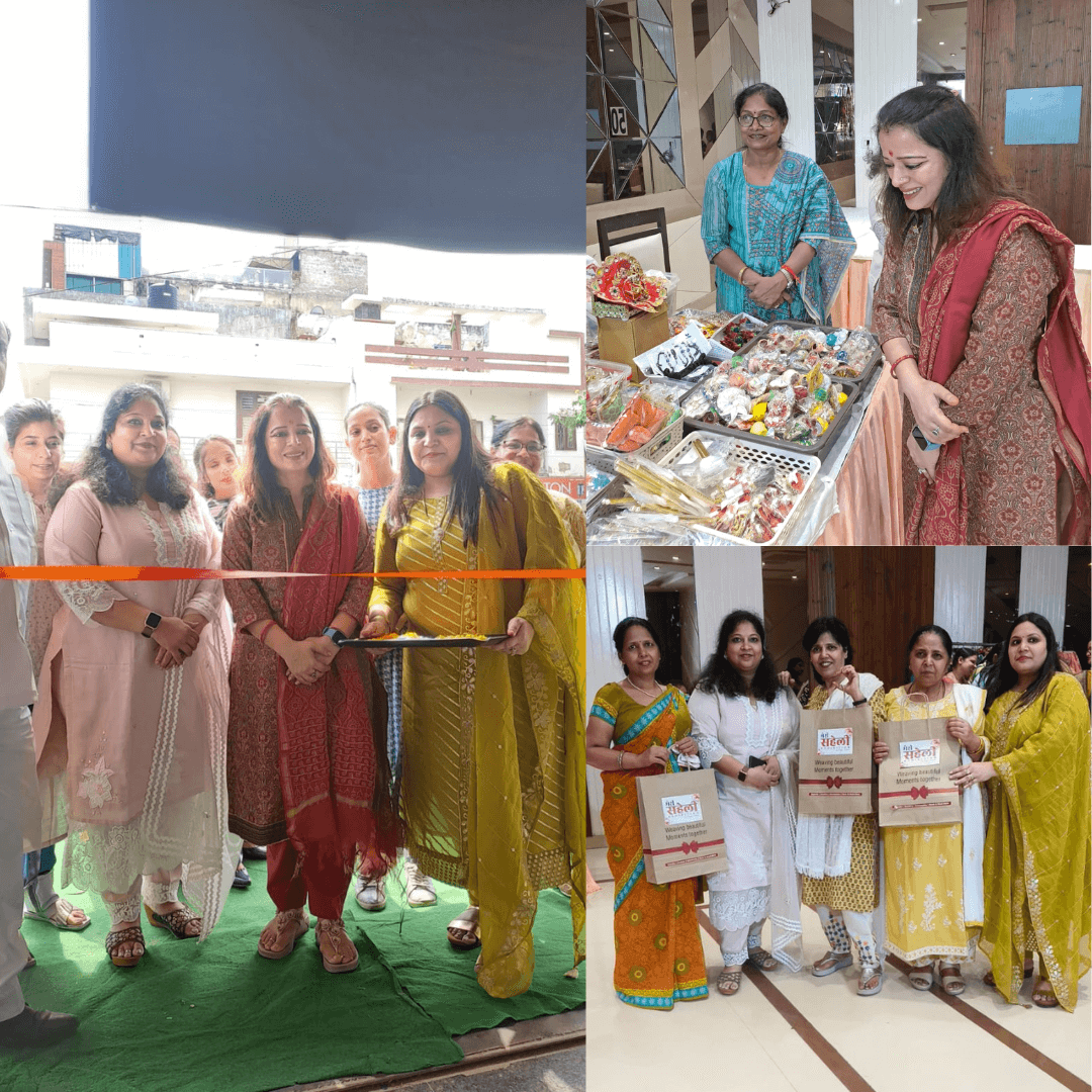 60+ housewives of Agra showcased their talent at Meri Saheli Exhibition