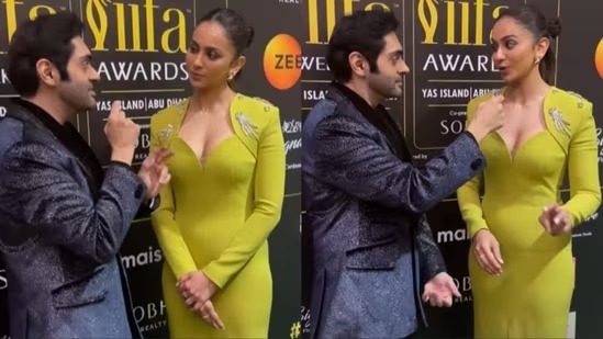 Rakul Preet Singh walks away from IIFA green carpet when asked about her father-in-law Vashu Bhagnani